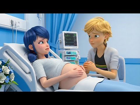Marinette In Pain!! 😭💔 Gives Birth To Cute Baby 👶🏻❤️ || Adrien Takes Care Of Marinette!! 🥹