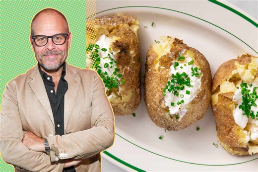 Alton Brown's Simple Trick Makes the Fluffiest Baked Potato Ever