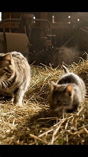 ### Angry cat catching a rat for hungry ###