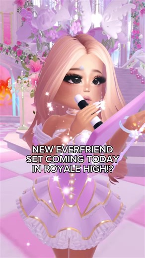 NEW EVERFRIEND SET COMING TODAY IN ROYALE HIGH! 💞 #RHUpdate #RoyaleHigh #RHCommunity #Everfriend #RHPredictions @RoyaleHighValks