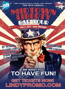 Midtown Liberty Bar Tour