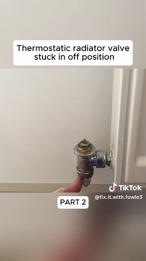 How to Fix a Stuck Thermostatic Radiator Valve