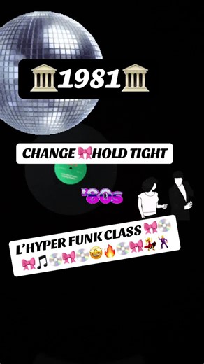 🍀⭐️🌪️💿🎀Mon 1er funk mémoire intacte 🤩 #CHANGE - hold tight - 1981 #funk #80 s’ funk #annees 80 funky #funk 1981