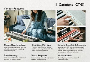 New Casiotone CT-S1 Keyboard