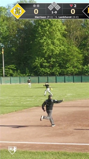 Kyran Norgren catches a pop-up. #capitals #sports #baseball #bundesliga #highlights