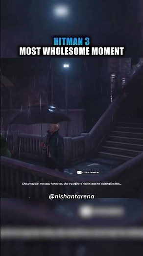 The Most Wholesome Moment in Hitman 3 with Agent 47