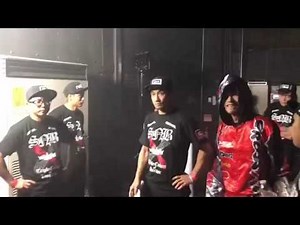 12月18日パンクラス283ディファ有明大会入場直前のバックステージ動画 王者砂辺光久選手