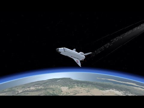 FSX - Falling Star (2003 Space Shuttle Columbia Disaster)