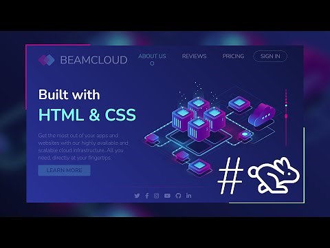 How to make a website using HTML and CSS (Speedrun) // Website Design with HTML & CSS