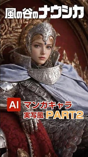 Part2【漫画版・全7巻】風の谷のナウシカ｜AI実写風マンガキャラ！Nausicaä of the Valley of the Wind – AI Live Action