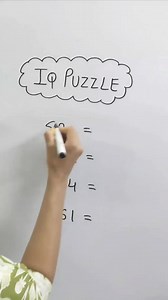 3.4K views · 18 reactions | IQ Puzzle  #mathspuzzle #viralpuzzle #viralreels #fbreels #trendingreels #trendingnow #reelkarofeelkaro #reelsforyou #puzzle #mathematics #solutions #like #iqtest #reelschallenge #explore | Maths Meet | Facebook