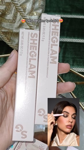 👑| wissal jaddoudi |👑 on Instagram: "🤩 SHEGLAM Glitter Eyeshadow 🤩 @sheglam_official #SHEGLAM #SHEGLAMEYESHADOW #SHEGLAMHonestReviews"