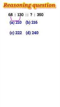Reasoning clases | Analogy reasoning tricks, Reasoning practice set,RPF,NTPC,SSC CGL,CHSL,SSC GD,MTS