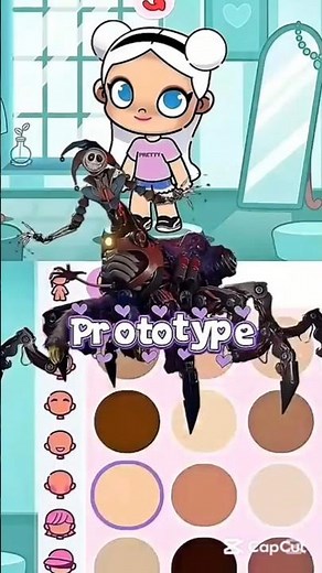 Prototype In Avatar World 😨#avatarstory#avatarworld#fypシ#trending#animation#meme#pazu#poppyplaytime