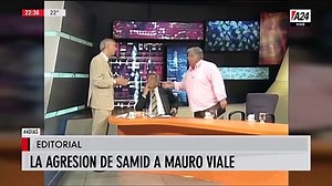 La pelea de Mauro Vaile con Alberto Samid