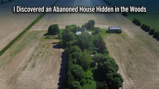 Exploring an abandoned house hidden in the woods | Forgotten & overgrown