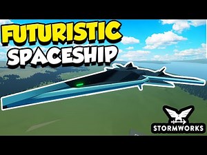 SUPERSONIC HYPER SPACESHIP - Top 5 Creations This Week - Stormworks Gameplay