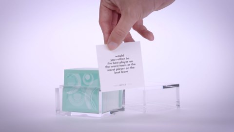 TableTopics Teen Conversation Cards for Teenagers with Their Family & Friends, 135 Fun Questions for Connection at Dinnertime, Hangouts, Game Night, & Classrooms