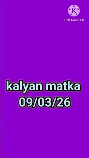 Kalyan Matka Strong Guessing Today | Kalyan Final Ank