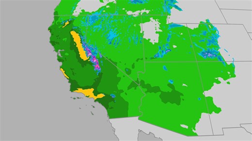 Heavy Rain, Flooding Threaten California Thursday-Sunday
