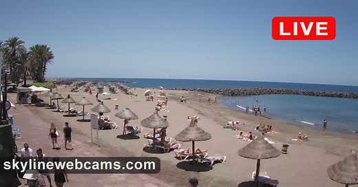 Live Cam Costa Adeje - Playa del Bobo | SkylineWebcams