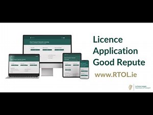 How to complete a Good Repute Declaration for a Licence Application on RTOL Online System