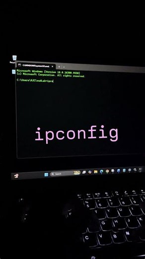 Find IP, Hostname & MAC Address in CMD! 💻 #shorts #cmdtricks #windowstips #networkingbasics #tech