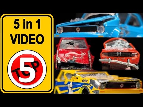 🔥 I Smashed 5 Diecast Cars With a 1kg Hammer (The Damage Is INSANE) 😱