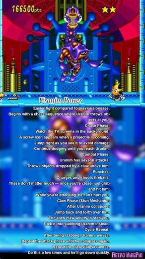 Ristar Boss Battle – Uranim & The Claw 🤖🦾