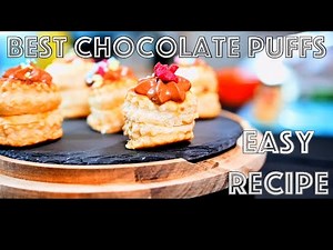 BEST CHOCOLATE PUFFS [EASY RECIPE WITH NUTELLA] -Valentina's Kitchen