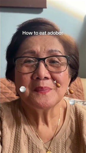 How To Eat Adobo 😋 A Tutorial By Our Filipino Grandma
