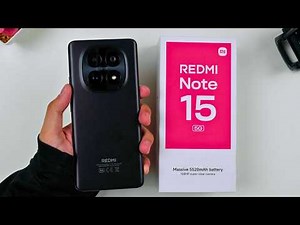 Redmi Note 15 5G Unboxing Global Version | Hands-On, Antutu, Design, Camera Test