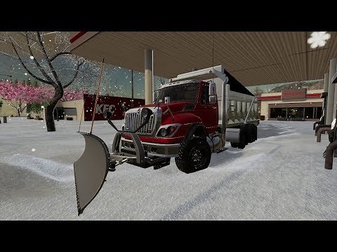 FS19 Mods - Plowing Snow In The City - Farming Simulator 19