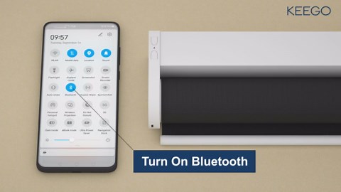 Keego Motorized Blinds with Remote Control Rechargeable Battery Automatic Window Shades Smart Blackout Roller Shades for Home Office Hotel White 55"W X 80"H