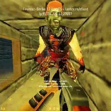 The ultimate zombie apocalypse doesn't need 4K graphics. 🗿 #cs16 #zombiemode