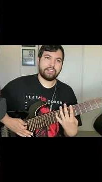 8 STRING GUITAR LESSON (Triads) 🎸 Full Video on my Channel! #8StringGuitar #GuitarLesson #prog