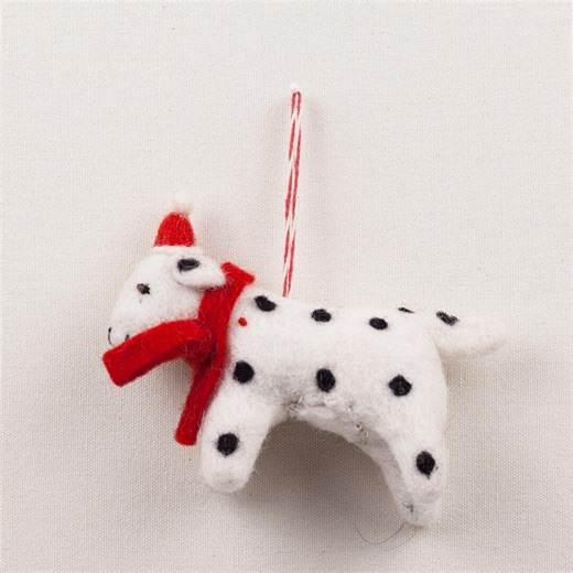 Handmade Felt Dogs Christmas Ornaments – Adorable & Fun! - Etsy