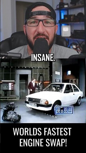The World’s Fastest Engine Swap!