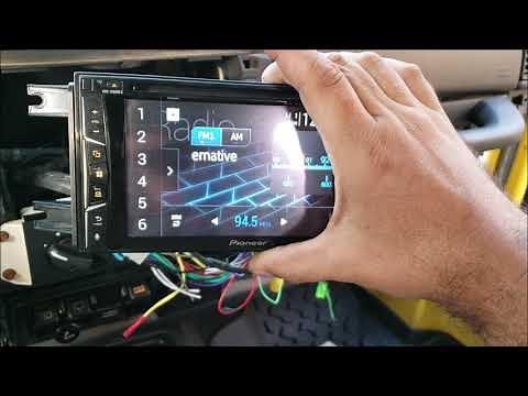 PIONEER radio AMP ERROR code DIY quick FIX AVH-1300NEX