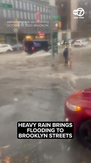 A day of strong winds and heavy rain on Thursday has caused damage across the Tri-State with power outages, downed trees, and transit impacts. | ABC7NY