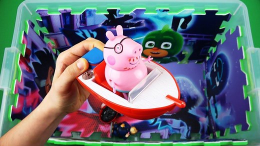 BigBAMGamer presents video: Learn fun video characters, colors, vehicles. Insects, Peppa Pig, Ben & Holly, PJ Masks for children | Learn Colors