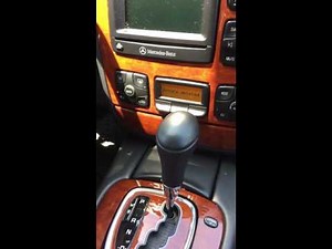 Reset and calibration of the air conditioner of the Mercedes S-Class.