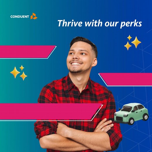 Balance the day your way! 🤓💫 Join Conduent with part-time shifts from 1 PM to 6 PM and enjoy full-time benefits like health insurance, employee discounts, and more. Apply here: https://conduent.careers/Gua #ConduentGuatemala | Conduent Guatemala