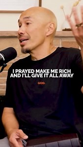 “God, make a new generation rich that doesn’t care about stuff that isn’t going to spend 90% on themselves.” | Faith Driven Entrepreneur