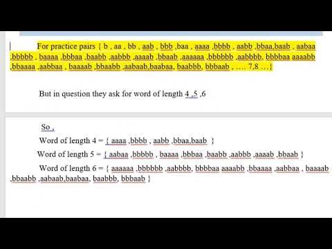 Theory of Automata Chapter 2 Exercise Part 1 (Questions 1-5)