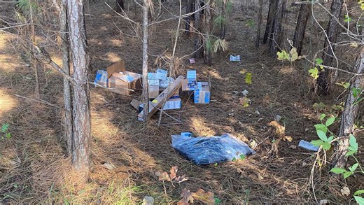FedEx 'appalled' after packages found dumped in Chilton County woods