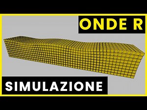 Onde sismiche di Rayleigh | Animazione 3D della propagazione