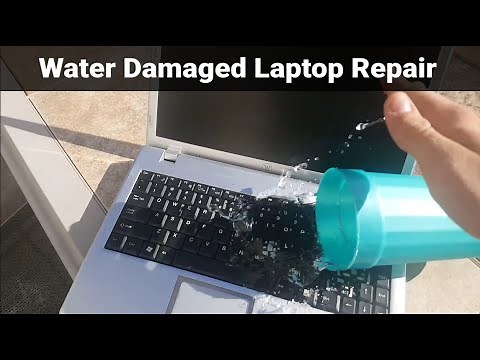 How to fix a Water Damaged Laptop