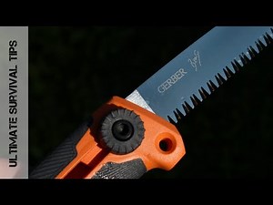 NEW - Gerber Bear Grylls Survival Saw - Review - Best Survival & Camping Saw? Let's See...