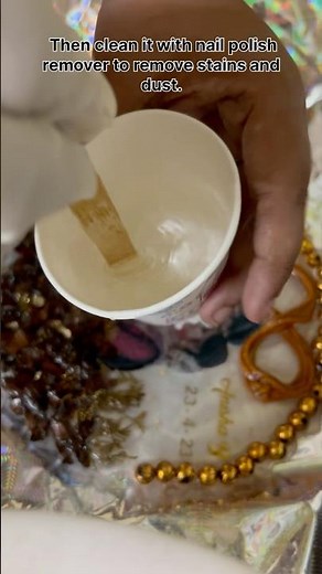 “How to Fix Sticky Resin: Tips for Perfectly Dried Resin Every Time! #resin #sticky #shorts #diy